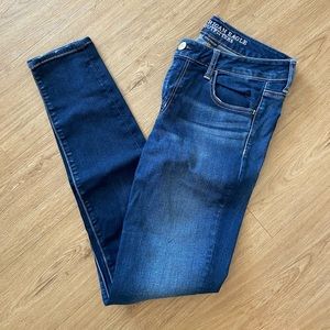 American Eagle Dark Wash Skinny Jeans